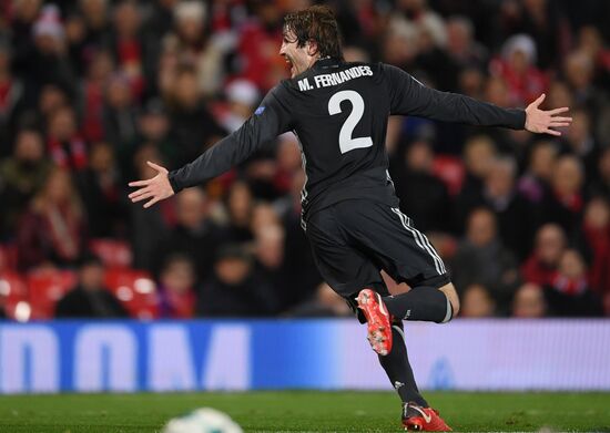 Football. UEFA Champions League. Manchester United vs. CSKA