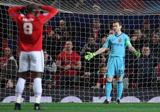 Football. UEFA Champions League. Manchester United vs. CSKA