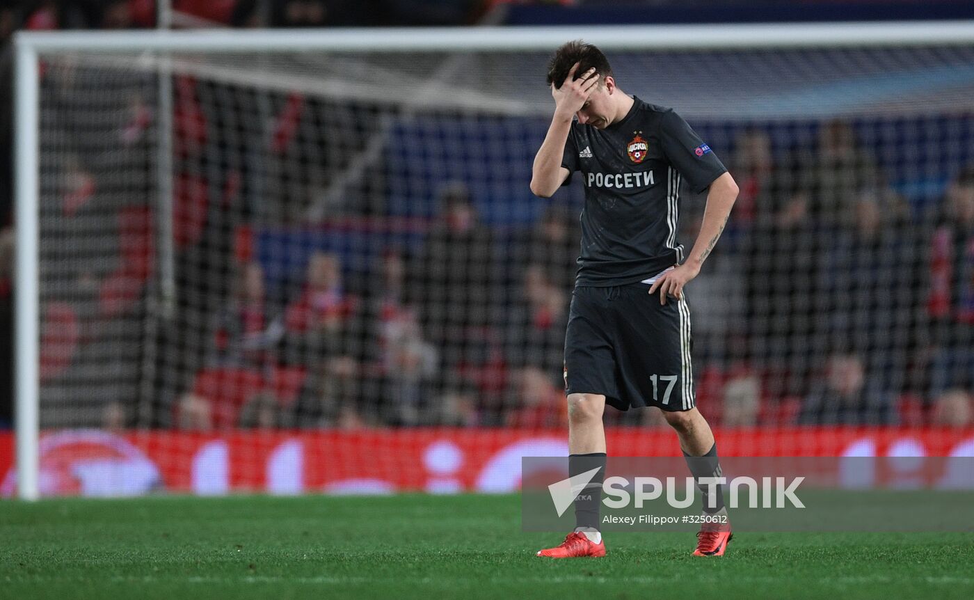 Football. UEFA Champions League. Manchester United vs. CSKA