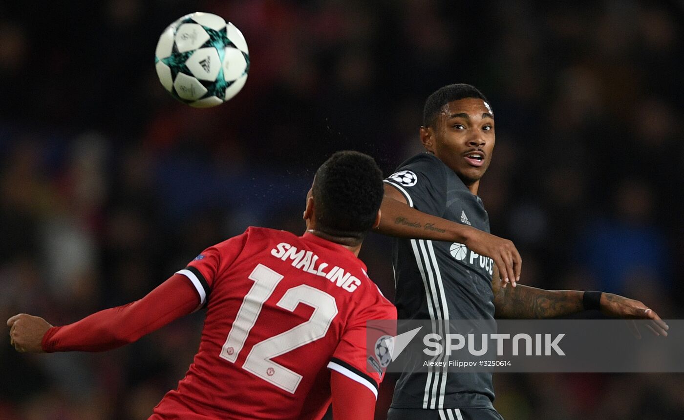 Football. UEFA Champions League. Manchester United vs. CSKA