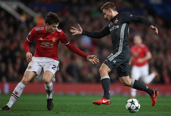 Football. UEFA Champions League. Manchester United vs. CSKA