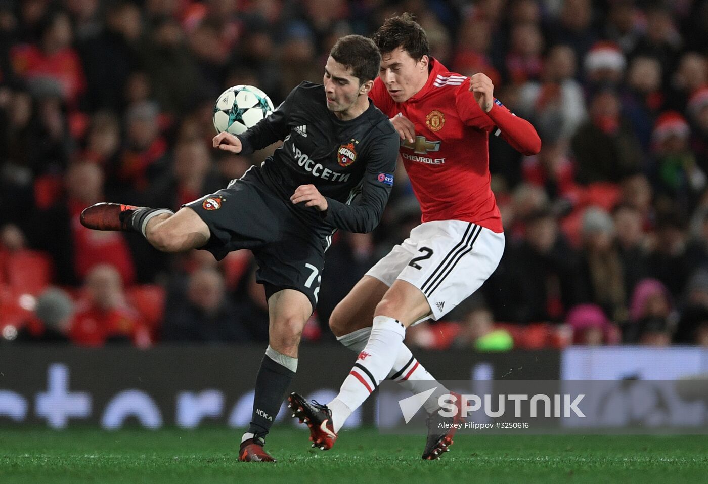 Football. UEFA Champions League. Manchester United vs. CSKA