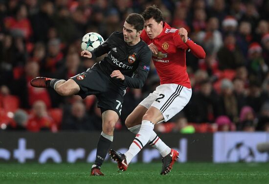 Football. UEFA Champions League. Manchester United vs. CSKA