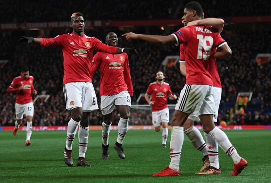 Football. UEFA Champions League. Manchester United vs. CSKA