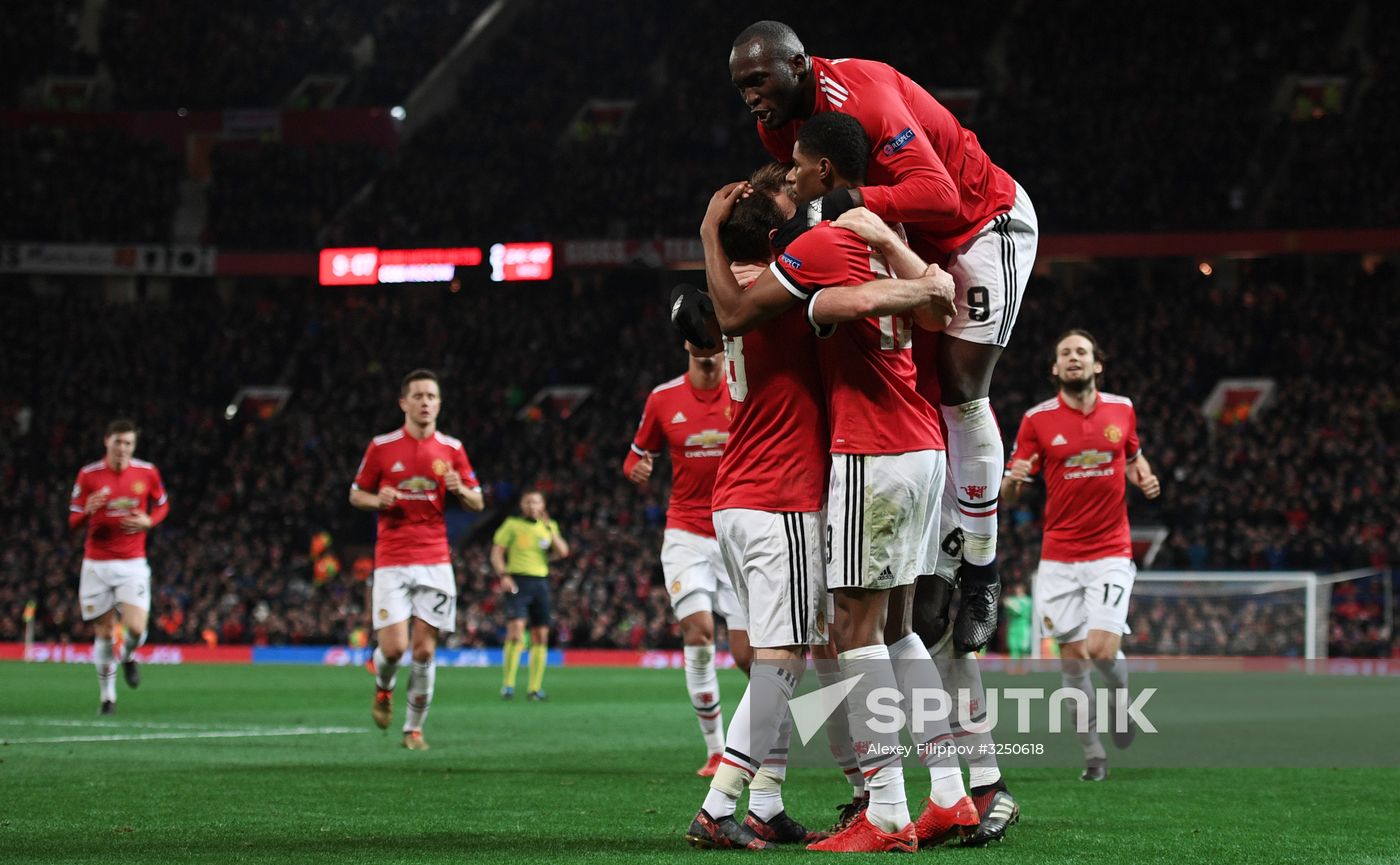 Football. UEFA Champions League. Manchester United vs. CSKA