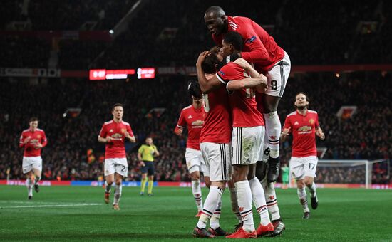 Football. UEFA Champions League. Manchester United vs. CSKA