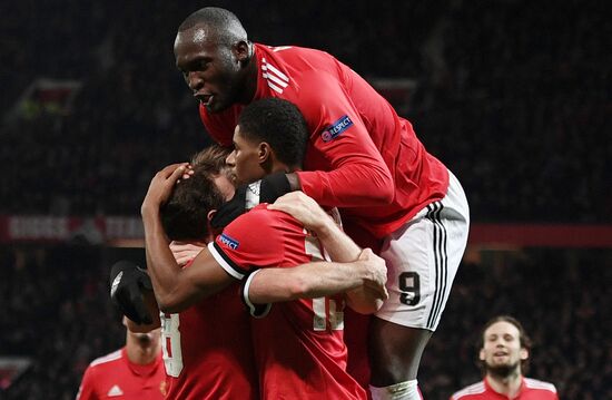 Football. UEFA Champions League. Manchester United vs. CSKA
