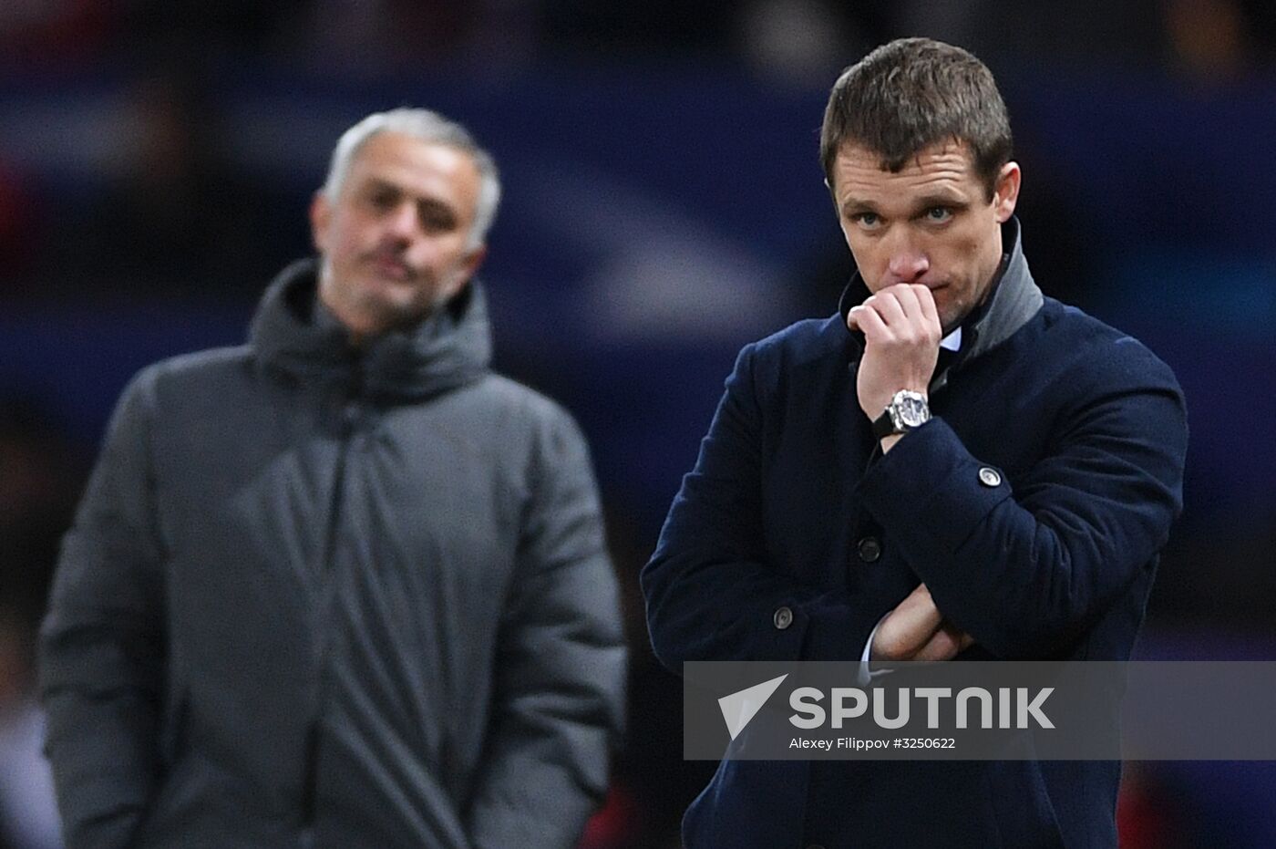 Football. UEFA Champions League. Manchester United vs. CSKA