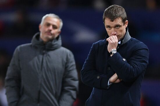 Football. UEFA Champions League. Manchester United vs. CSKA