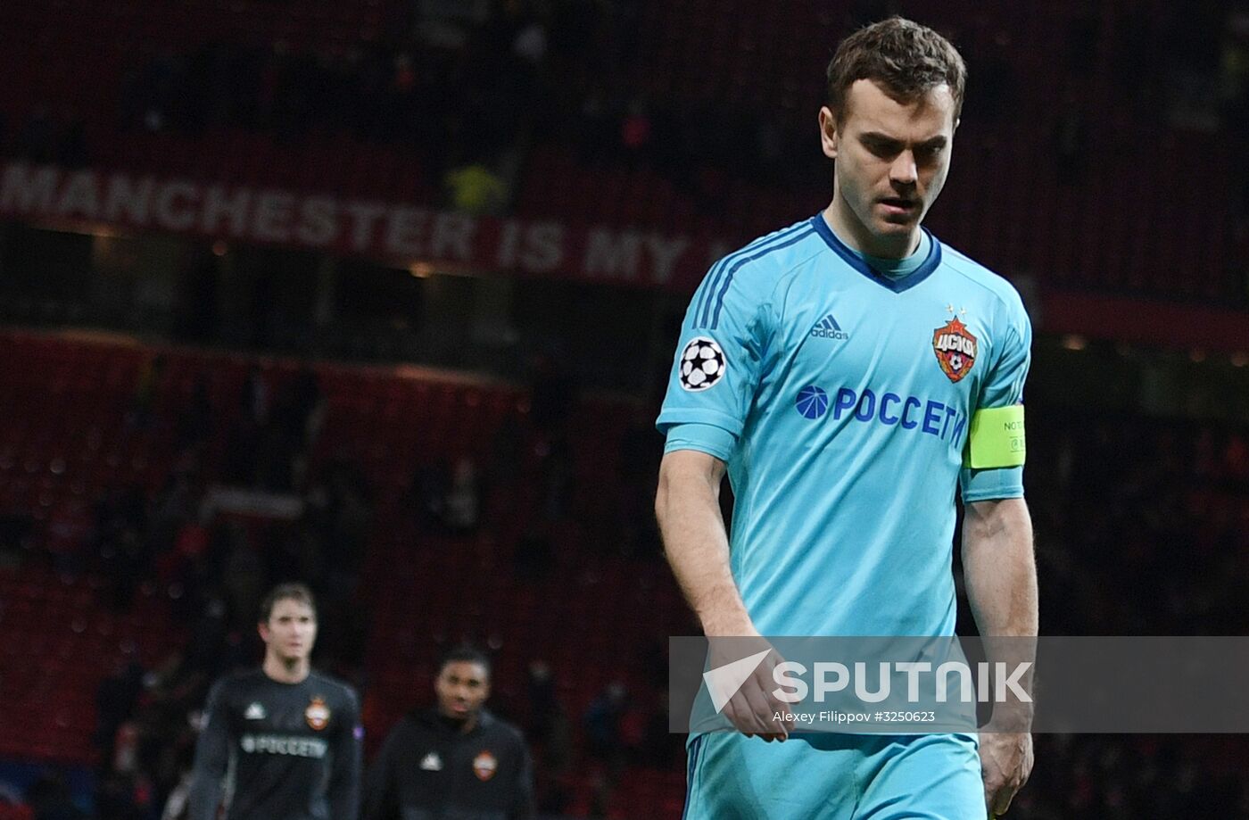 Football. UEFA Champions League. Manchester United vs. CSKA