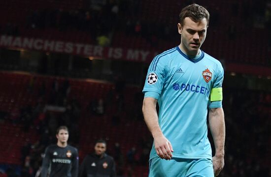 Football. UEFA Champions League. Manchester United vs. CSKA