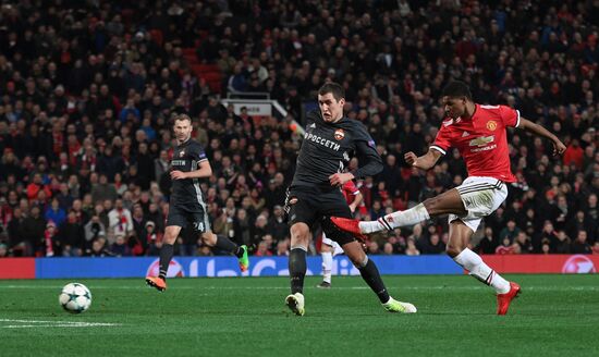 Football. UEFA Champions League. Manchester United vs. CSKA