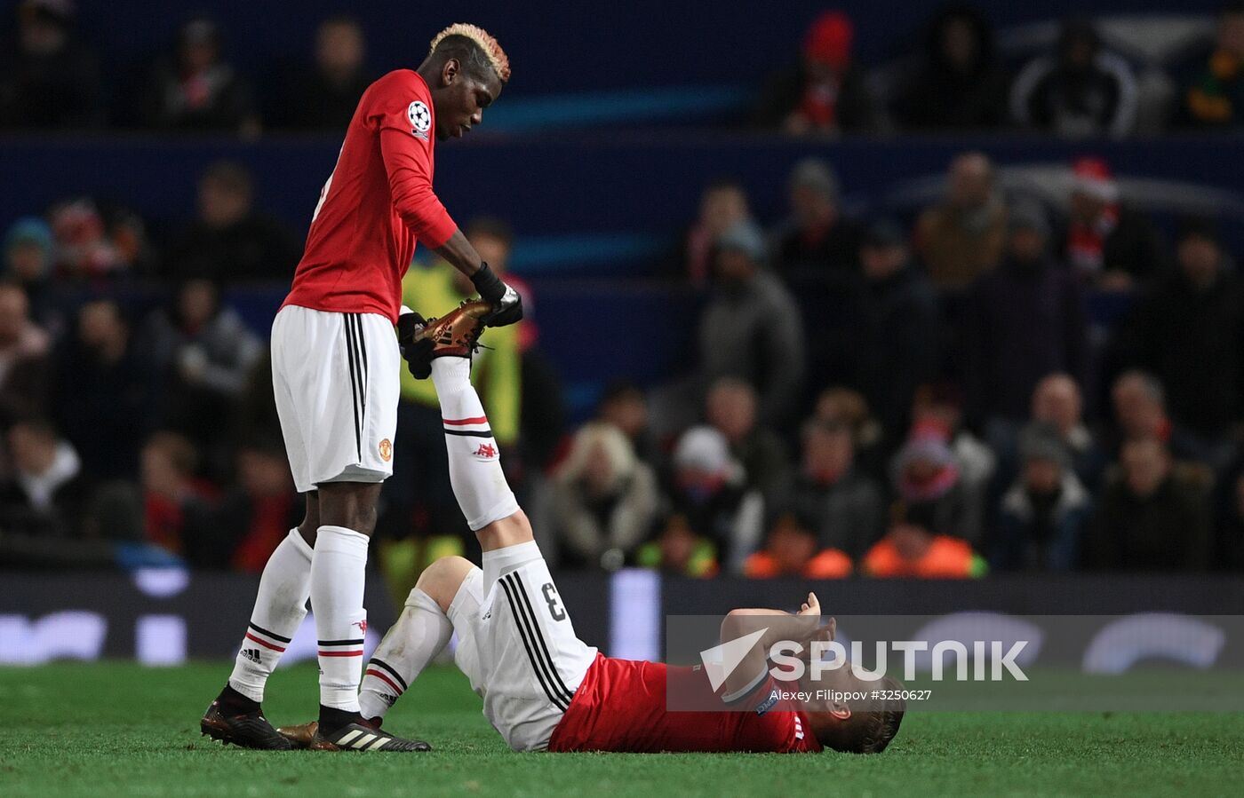 Football. UEFA Champions League. Manchester United vs. CSKA