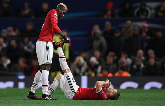 Football. UEFA Champions League. Manchester United vs. CSKA