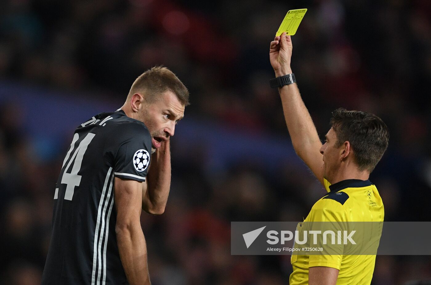 Football. UEFA Champions League. Manchester United vs. CSKA