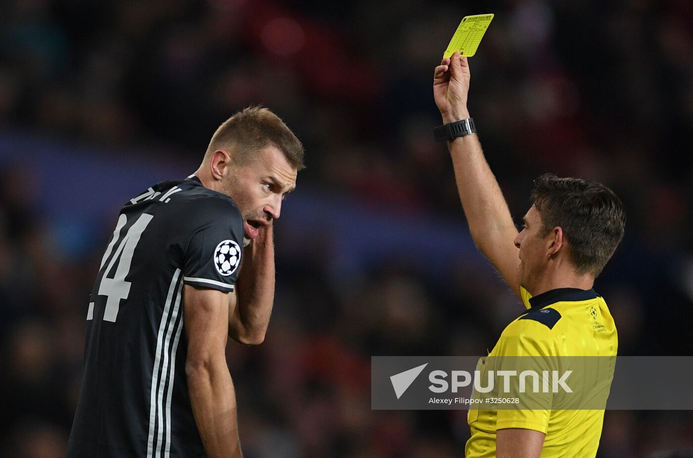 Football. UEFA Champions League. Manchester United vs. CSKA