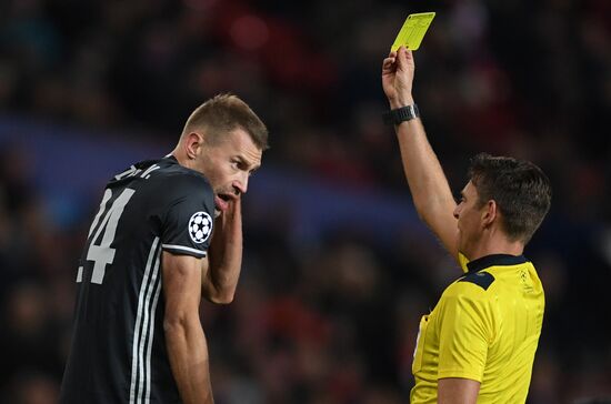 Football. UEFA Champions League. Manchester United vs. CSKA