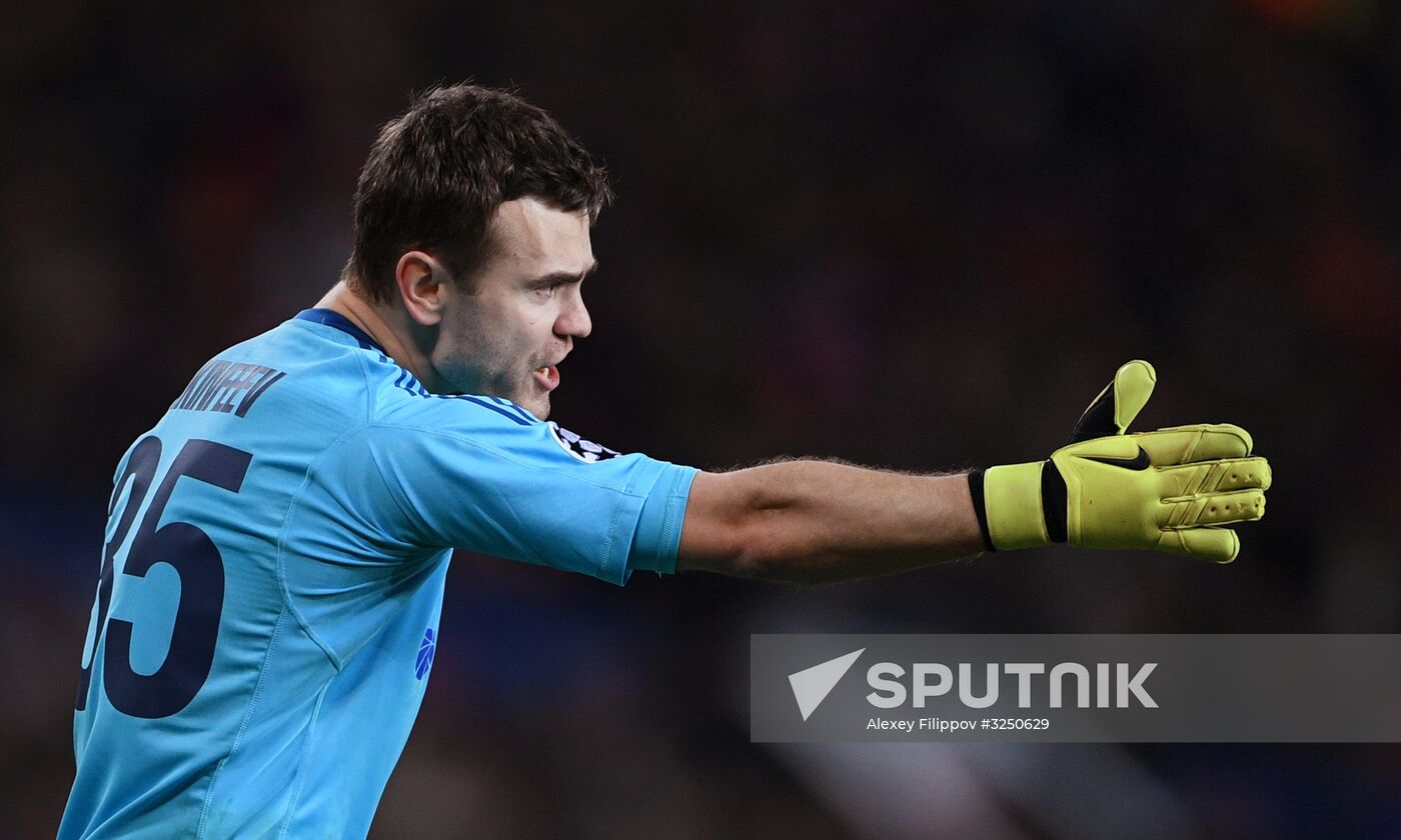 Football. UEFA Champions League. Manchester United vs. CSKA