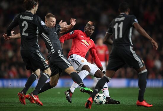 Football. UEFA Champions League. Manchester United vs. CSKA
