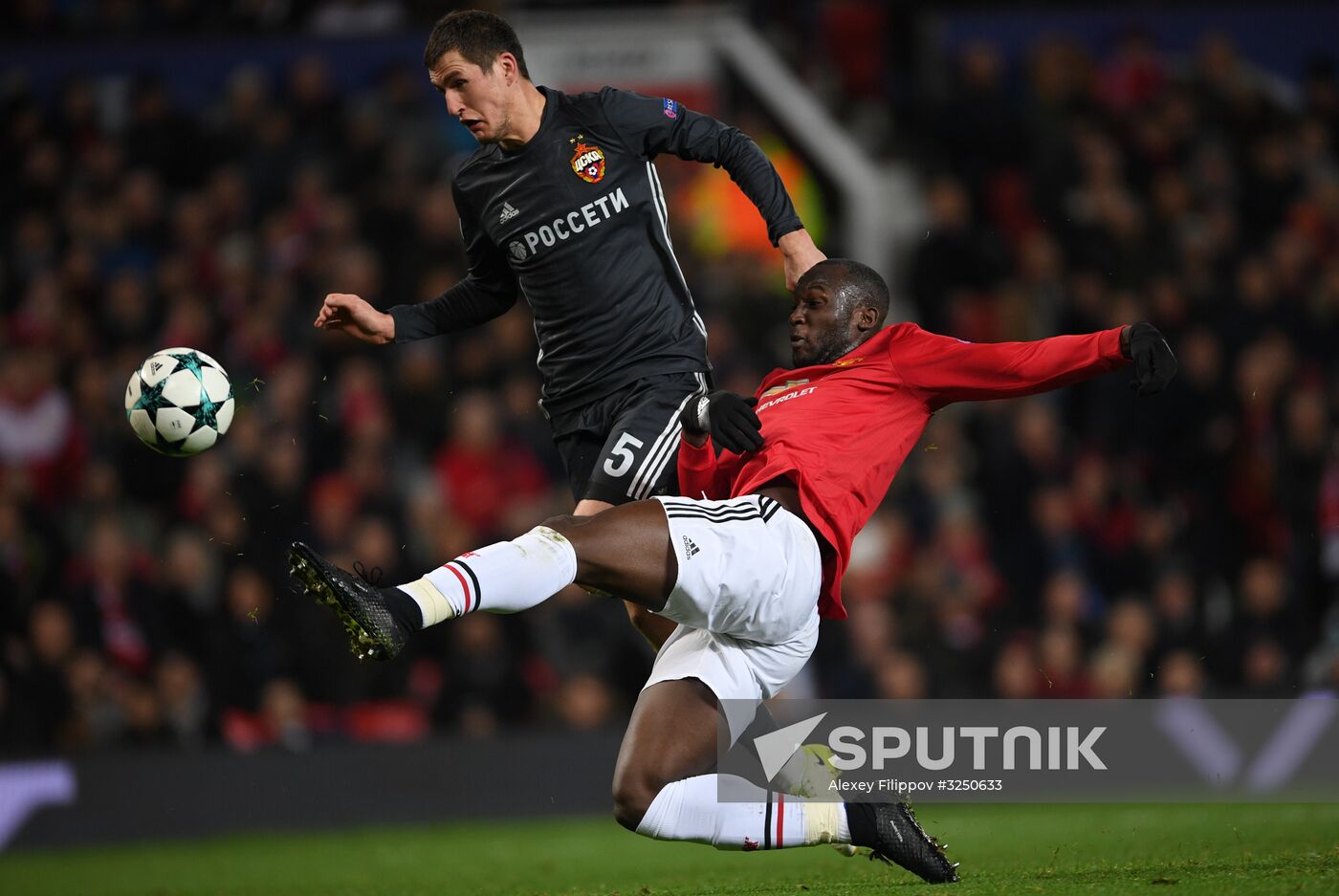 Football. UEFA Champions League. Manchester United vs. CSKA