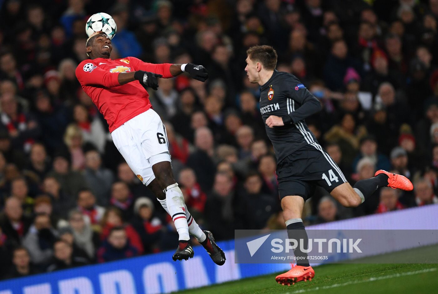 Football. UEFA Champions League. Manchester United vs. CSKA
