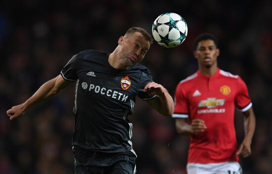 Football. UEFA Champions League. Manchester United vs. CSKA