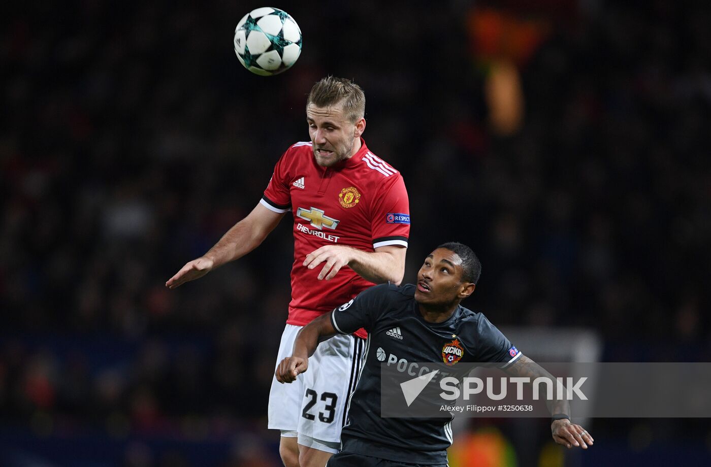 Football. UEFA Champions League. Manchester United vs. CSKA