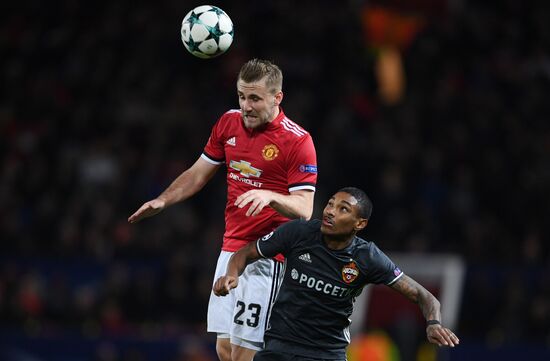 Football. UEFA Champions League. Manchester United vs. CSKA