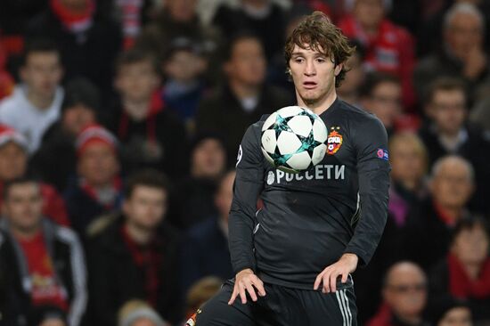 Football. UEFA Champions League. Manchester United vs. CSKA