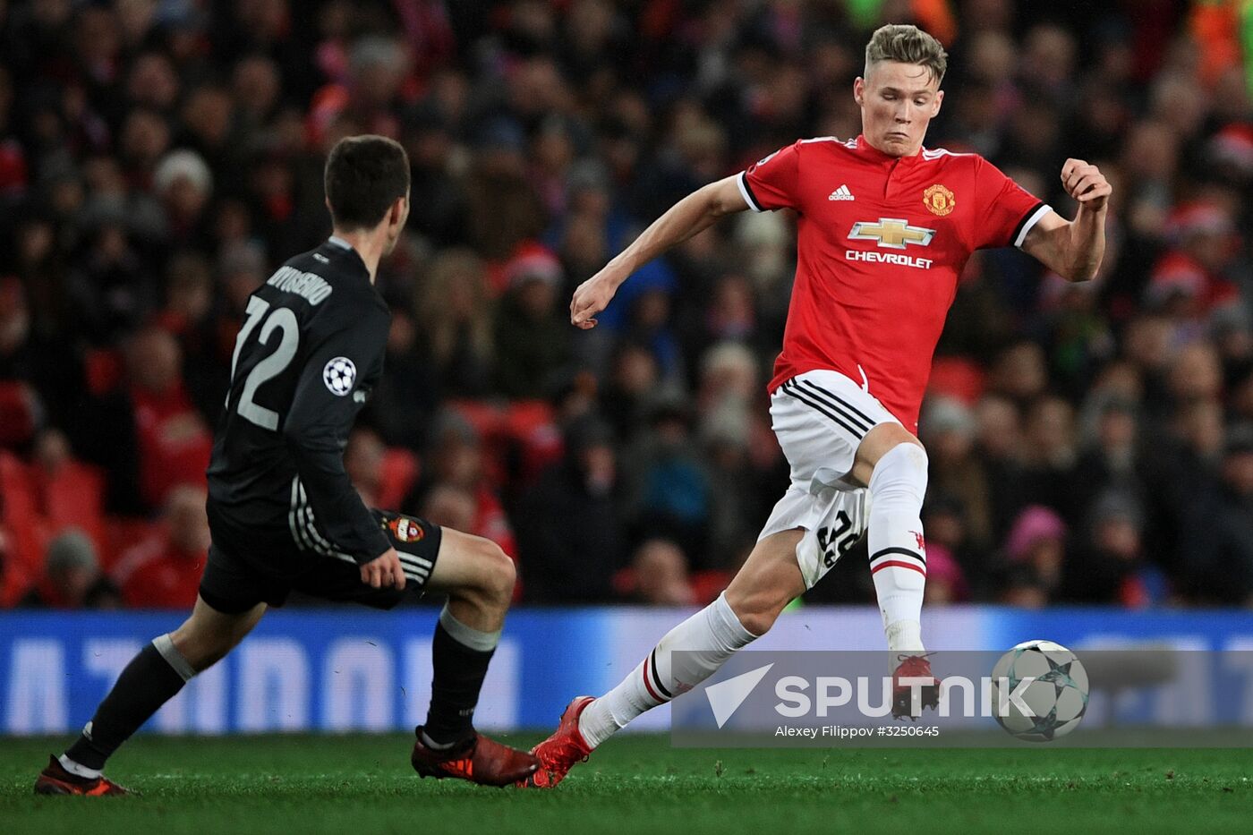 Football. UEFA Champions League. Manchester United vs. CSKA