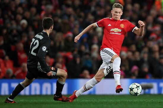 Football. UEFA Champions League. Manchester United vs. CSKA