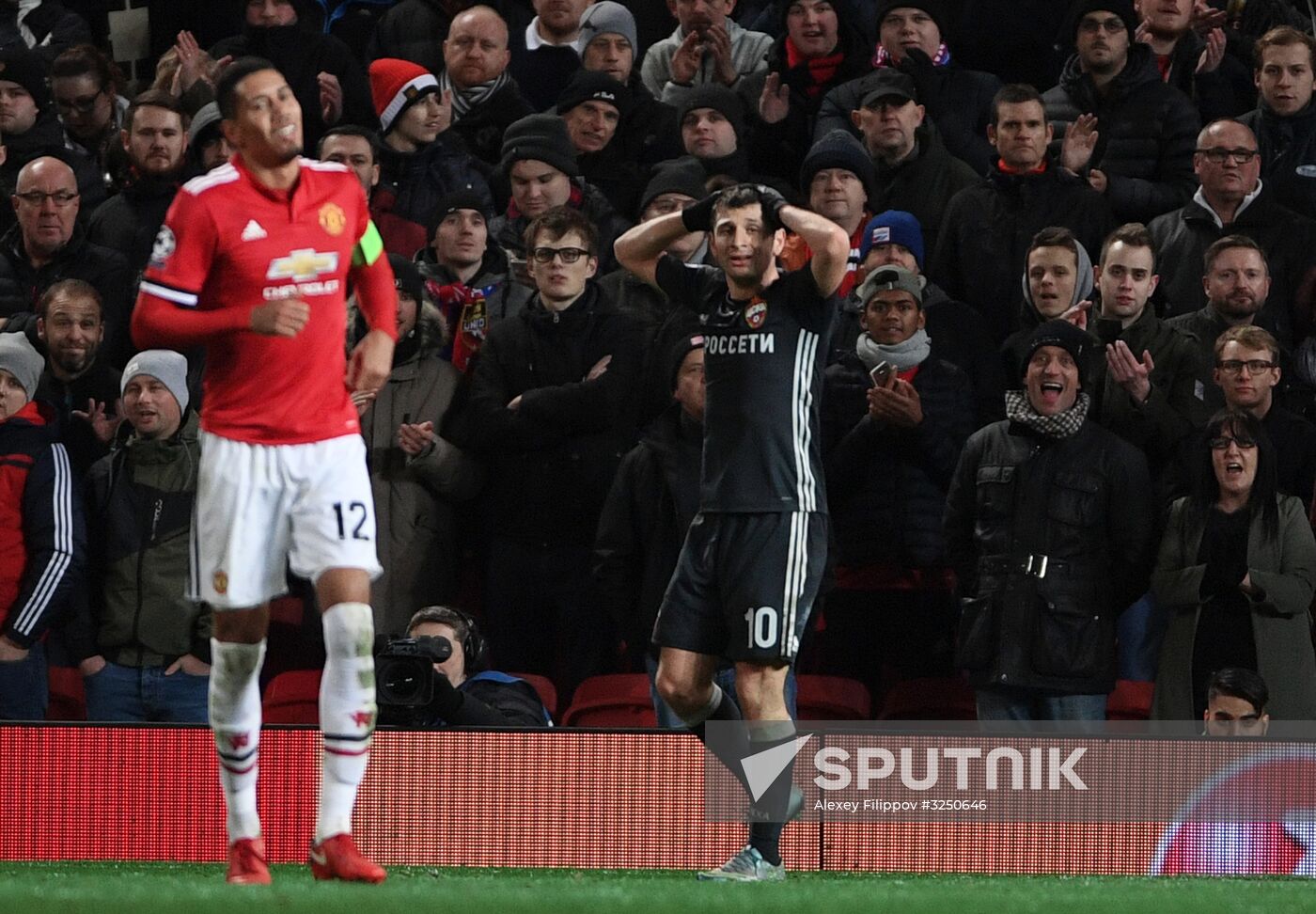 Football. UEFA Champions League. Manchester United vs. CSKA