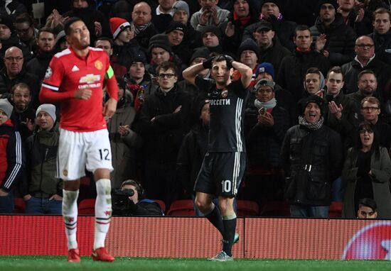 Football. UEFA Champions League. Manchester United vs. CSKA