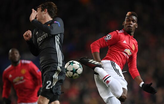 Football. UEFA Champions League. Manchester United vs. CSKA