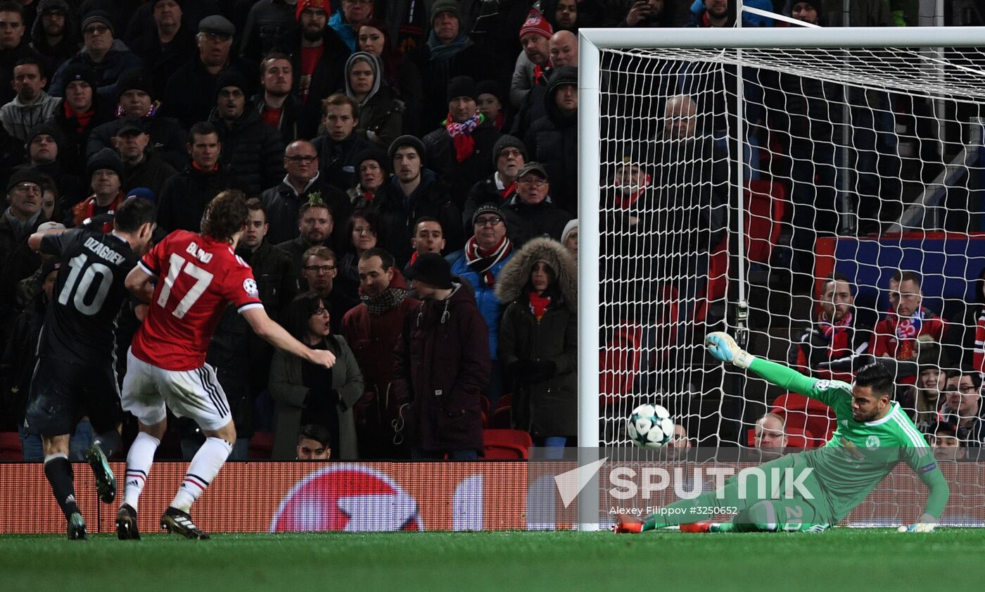 Football. UEFA Champions League. Manchester United vs. CSKA