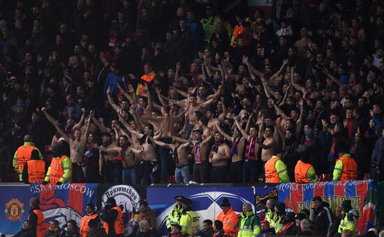 Football. UEFA Champions League. Manchester United vs. CSKA