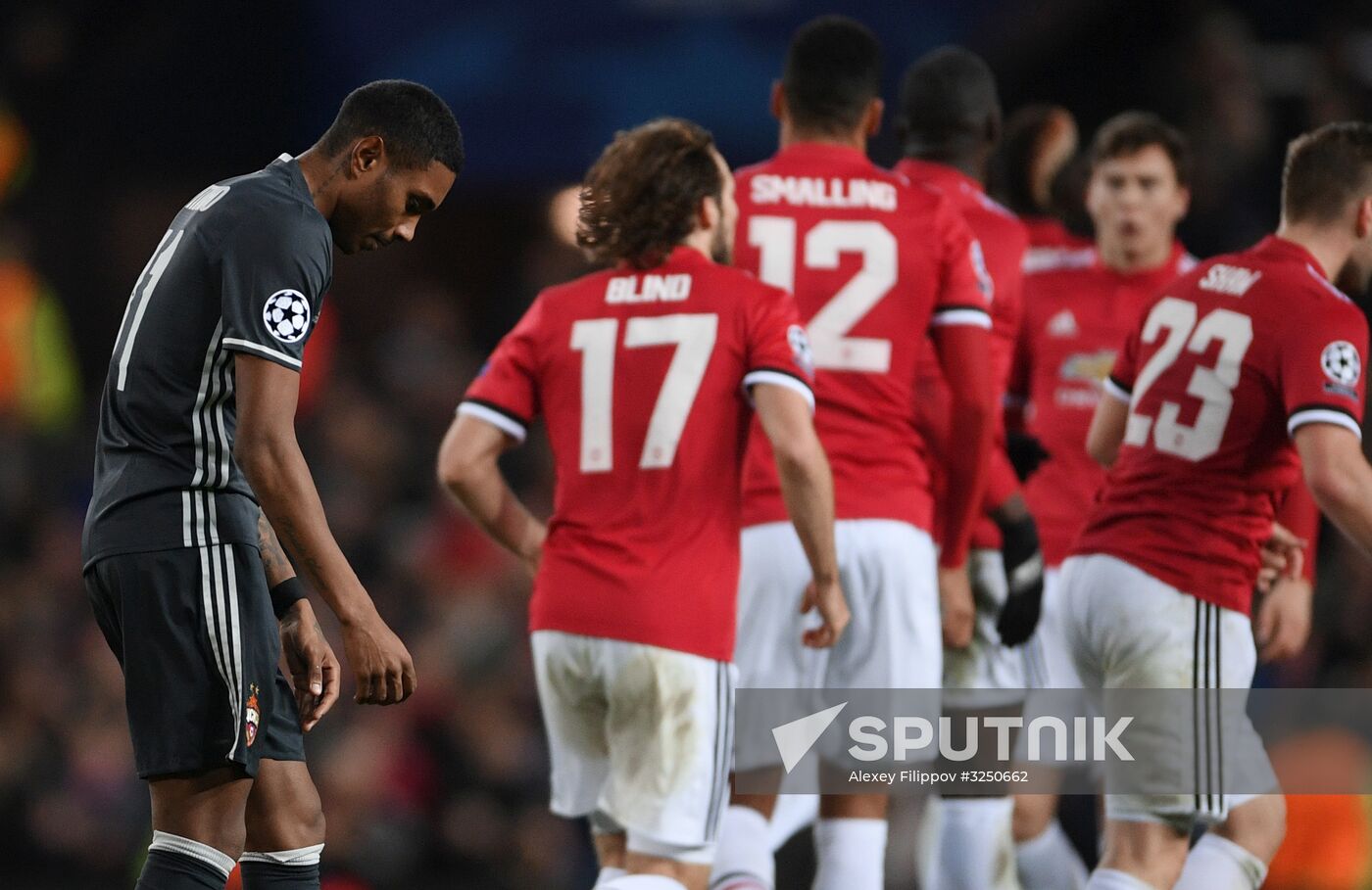 Football. UEFA Champions League. Manchester United vs. CSKA