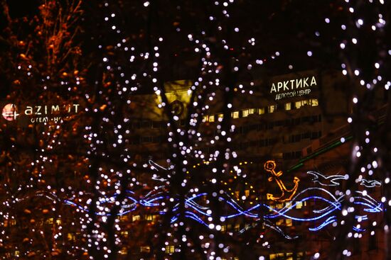 Holiday season in Murmansk