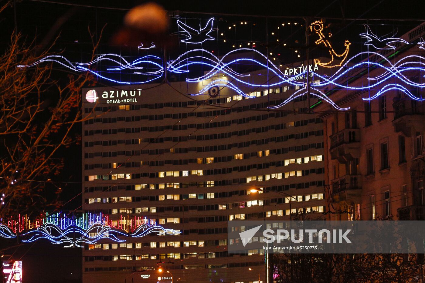 Holiday season in Murmansk