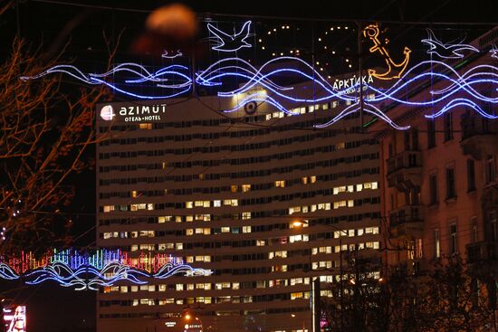 Holiday season in Murmansk