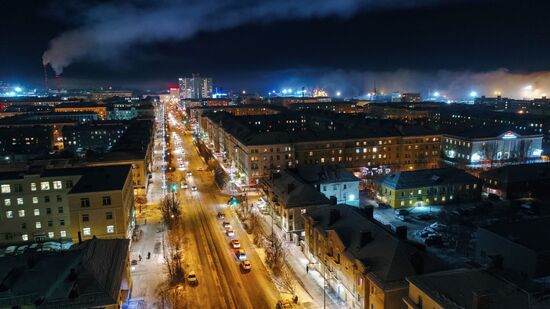 Holiday season in Murmansk
