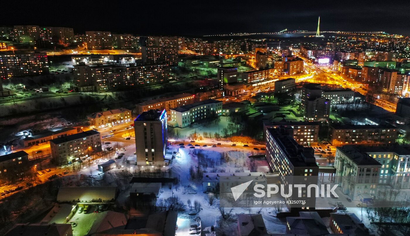 Holiday season in Murmansk