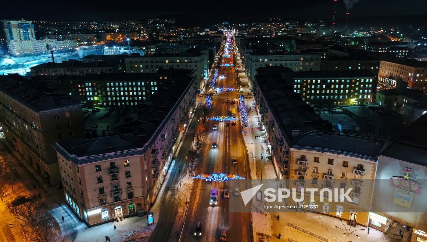 Holiday season in Murmansk