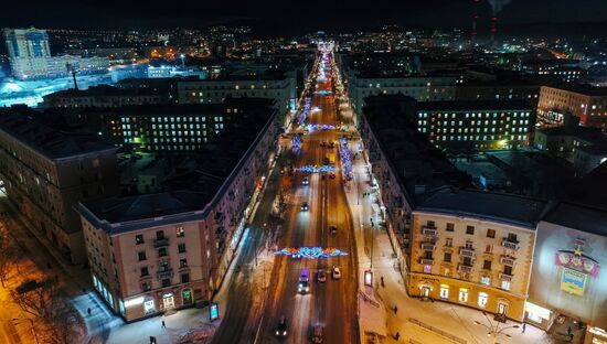 Holiday season in Murmansk