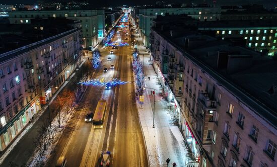 Holiday season in Murmansk