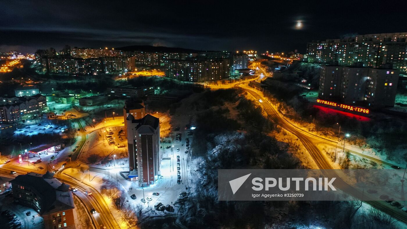 Holiday season in Murmansk