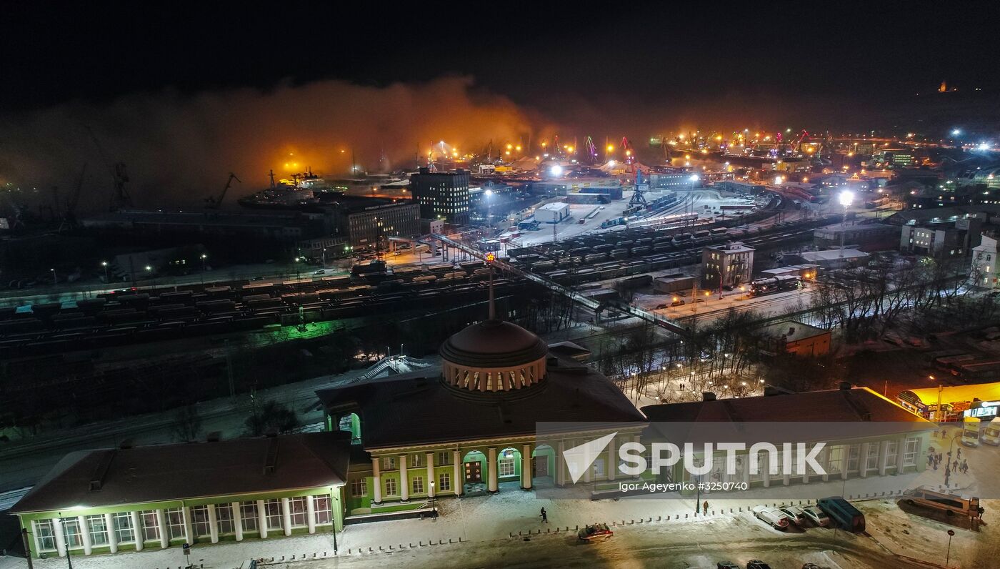 Holiday season in Murmansk