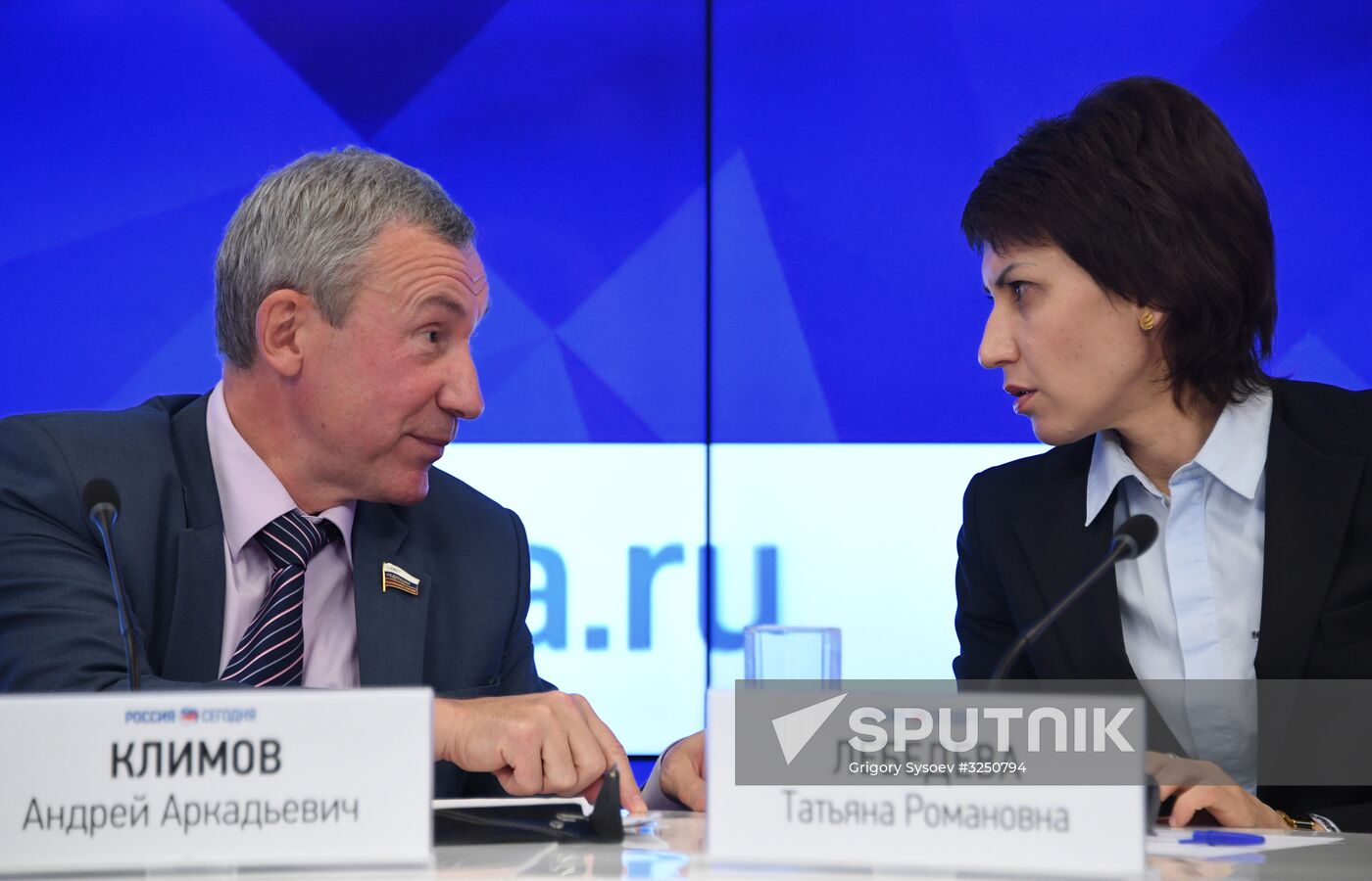 Roundtable meeting on Russia's participation in Olympic Games