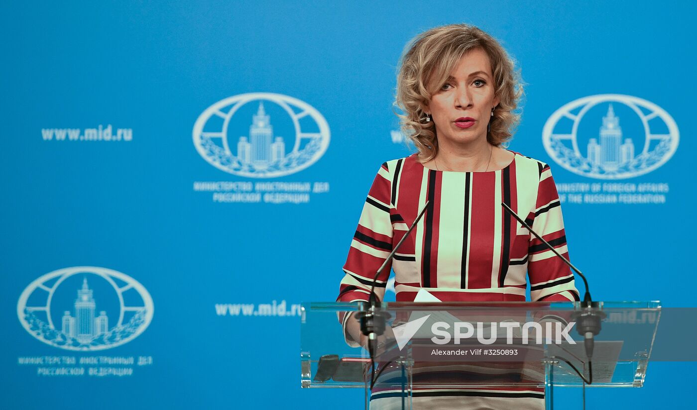 Briefing by Foreign Ministry Official Spokesperson Maria Zakharova