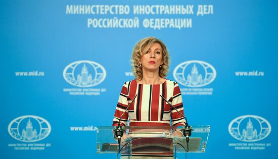 Briefing by Foreign Ministry Official Spokesperson Maria Zakharova